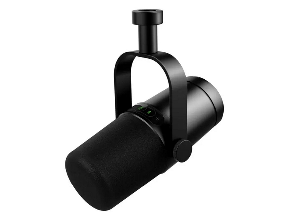 Micrófono dinámico USB/XLR, ideal para podcasts, transmisión en vivo y grabación, además de ser un excelente micrófono de estudio. Mdug