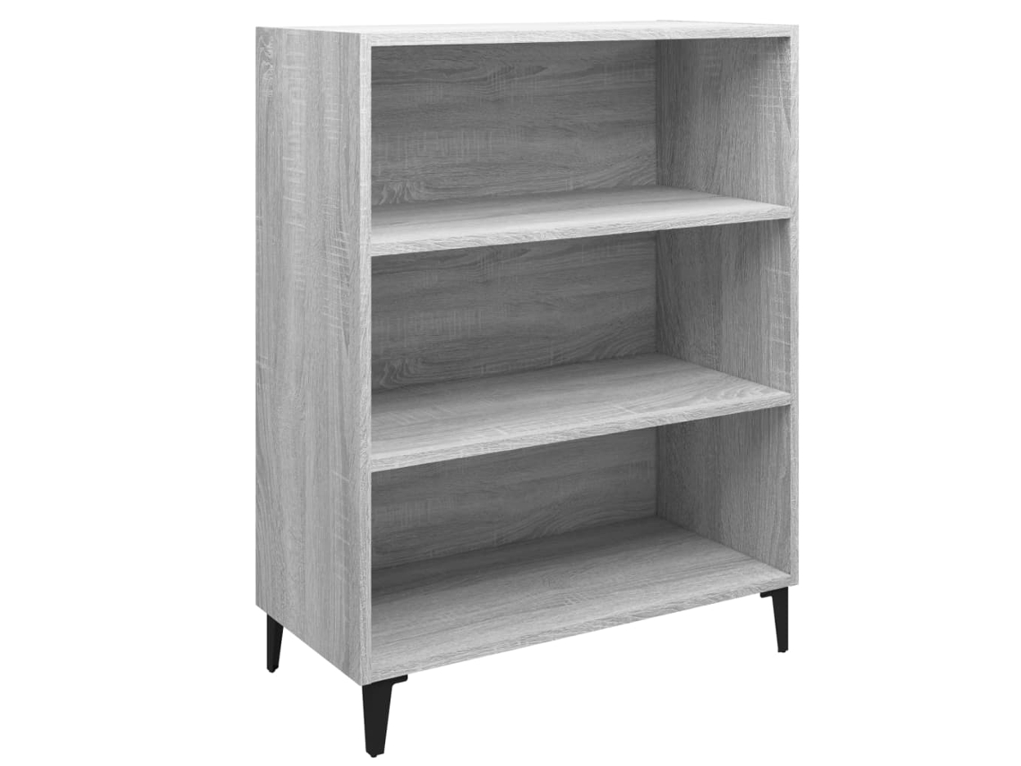 Aparador Sonoma MAISON EXCLUSIVE de madera procesada, color gris (69,5 x 32,5 x 90 cm)