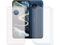 Conjunto de Protectores de Pantalla Translúcida Antiqueda para Nokia C20 Plus HONGWE. (4un)