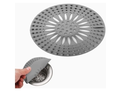Protector De Desagüe De Silicona Con Ventosa, Colador Para Fregadero De Cocina Y Bañera, Anticabello Y Anti-residuos.
