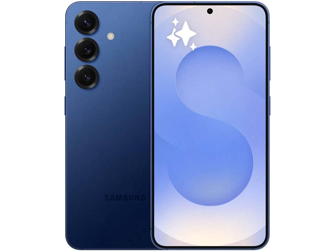 Smartphone SAMSUNG Galaxy S25 (6.2'' - 12 GB - 128 GB - Azul Mariño)