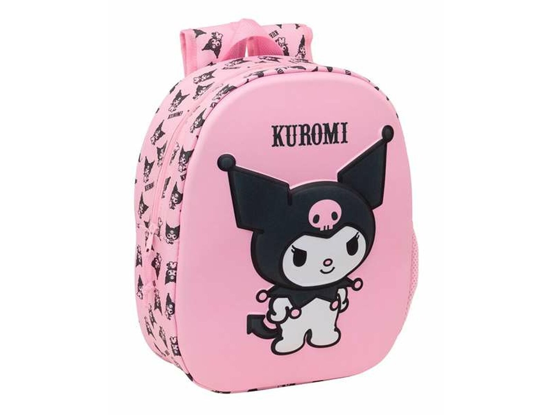 Mochila 3D KUROMI (10 x 27 x 33 cm)