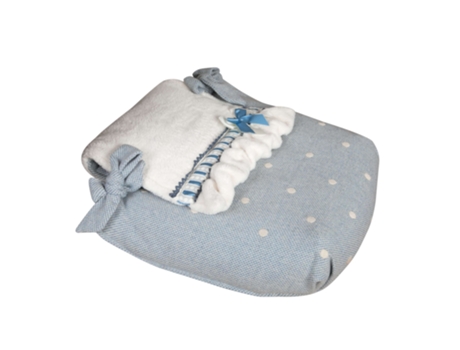 Colcha Bugaboo de capazo Caricias Azul