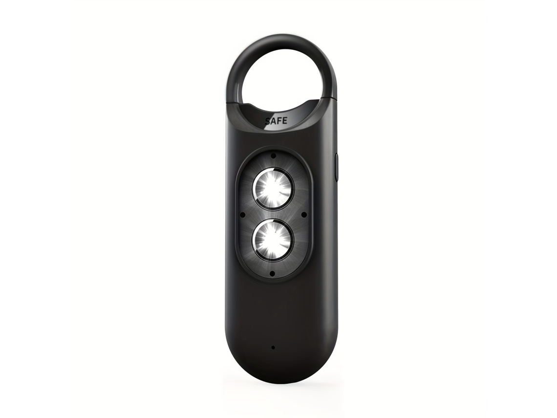 Usb - Llavero De Seguridad Con Alarma Recargable Por Usb (para Mujeres), 130 Decibelios, Señal De Emergencia Sos Y Led Intermitente, Excelen