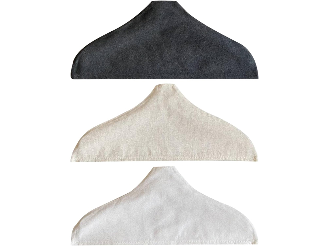 Protectores Perchas Lavables Antideslizantes Algodón 43 21 5 Juego 3 Trajes Hombre Protección Polvo Lino X Cm