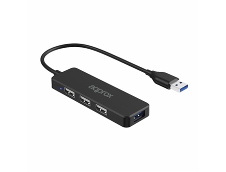 Hub APPROX! Appc47 (USB - 4 Puertas)