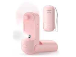 Ventilador Portátil YIZHOOD Fans424 Rosa