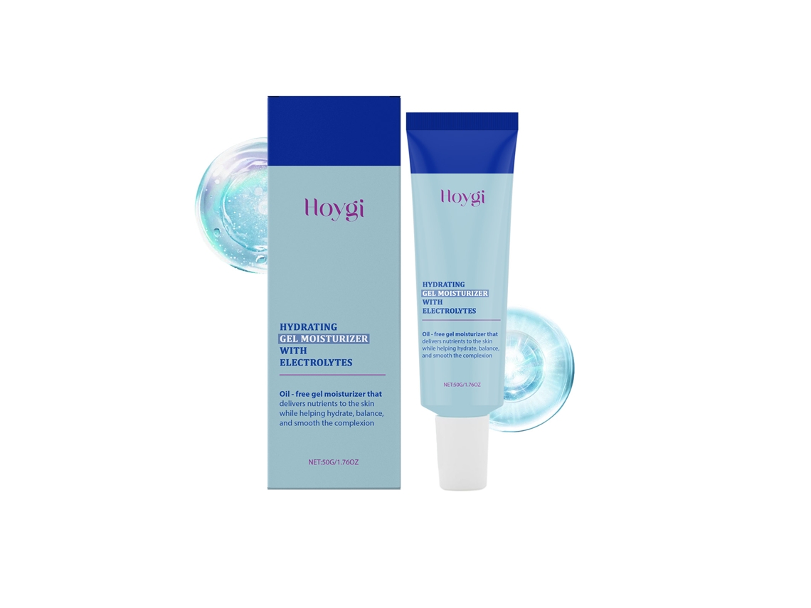 Gel hidratante facial para una piel sana e hidratada.