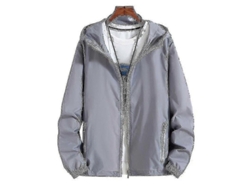 2026-chaqueta Para Hombre Talla Grande 8xl-6xl Quick Dry Impermeable Spf Casual Ligera De Invierno Con Capucha Y Bolsillos