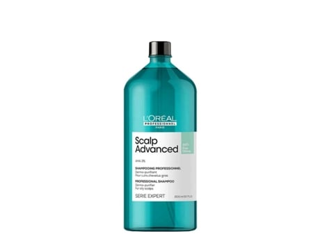 Champú Antigrasa L'Oreal Professionnel Paris Scalp Advanced 1,5 L
