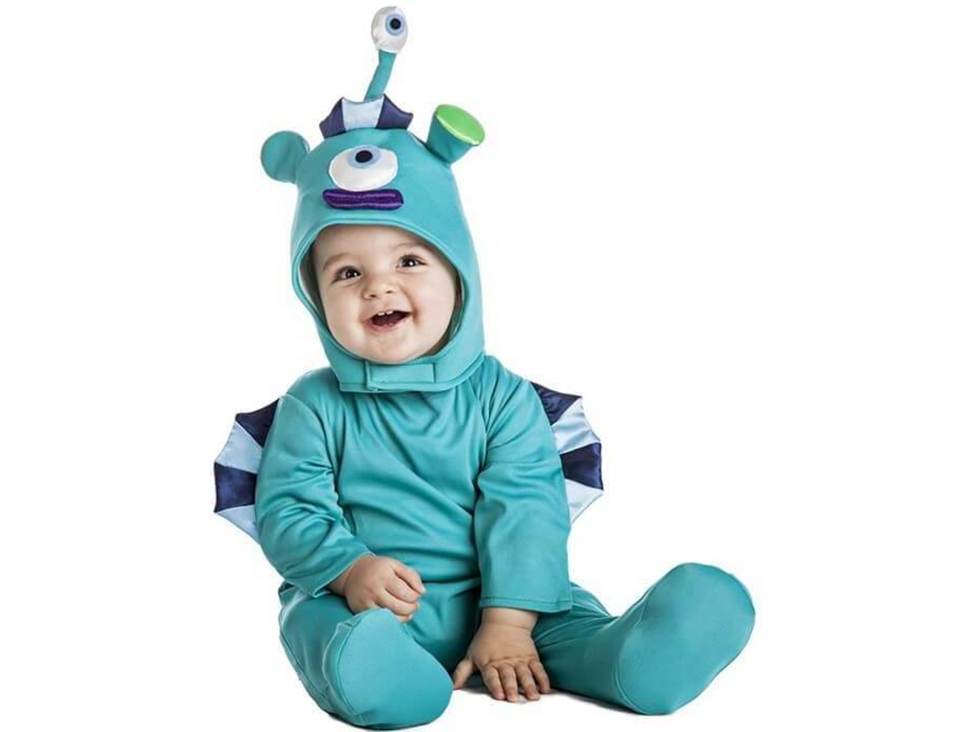 Disfraz de Bebé DISFRAZZES Alienígena (Talla: 6 a 12 meses)