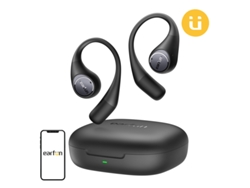 Auriculares Inalámbricos Earfun Open Jump Negros Bluetooth 5.3