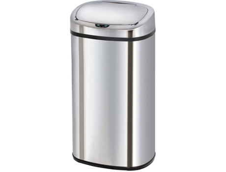 Cubo de Basura KITCHEN MOVE (Gris - Acero Inoxidable - 68 L)