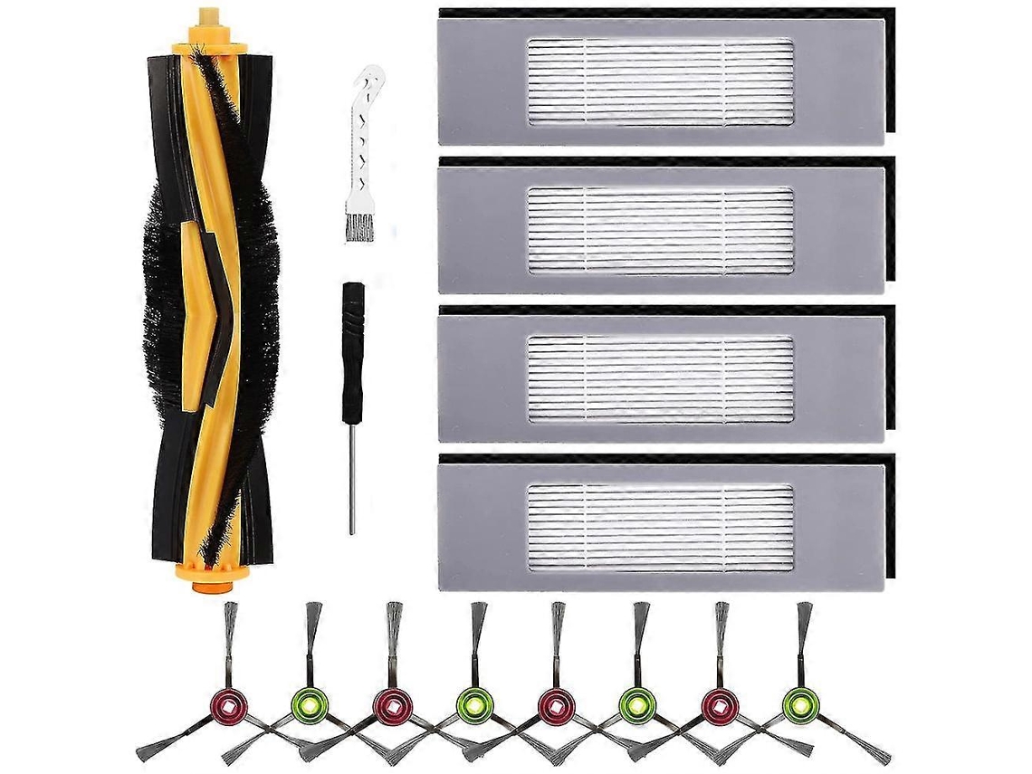 Accesorios de repuesto para el filtro del cepillo lateral principal para robots aspiradores Deebot Ozmo series 920, 950, T8, N8 y T9.
