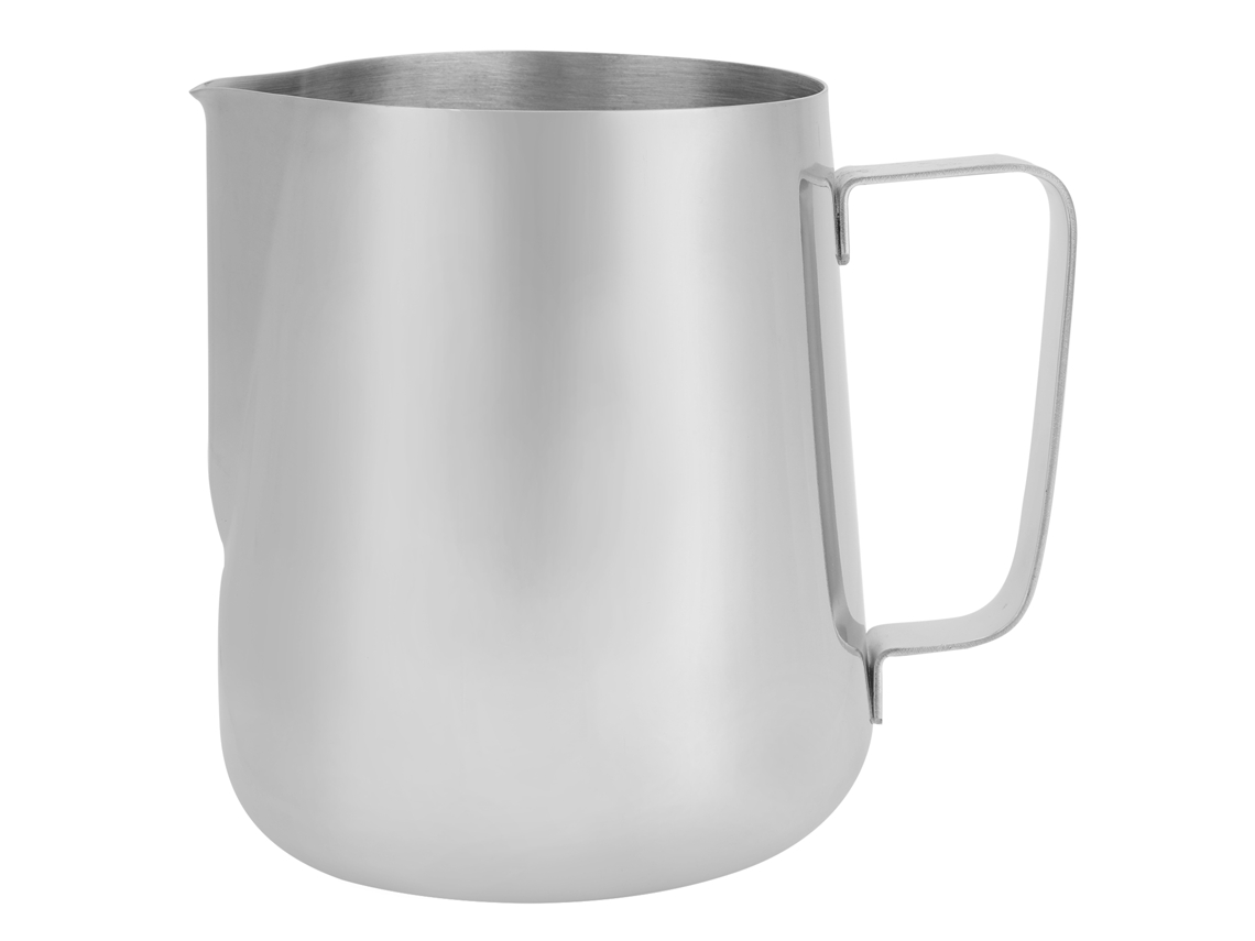 Vaso Espumador De Leche De Acero Inoxidable De 600 Ml (sin Báscula) Para Preparar Café Con Leche Casero.