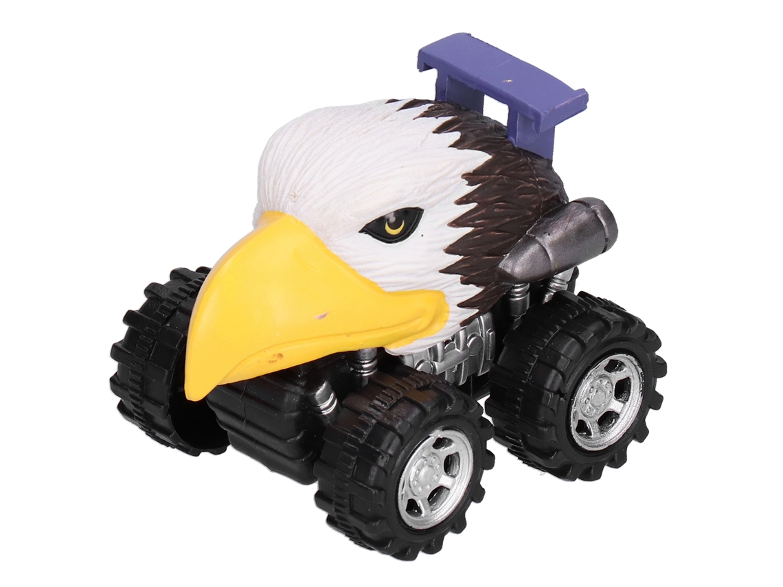 Coche de juguete Ats con modelo de animal, tracción trasera, vehículo de cuatro ruedas para niños y bebés, modelo Eagle