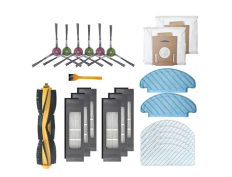Acessórios de Aspirador Reemplazo del filtro del cepillo lateral del cepillo principal para Deebot Ozmo 920/950/T5/T8/T8/T8 Max/N7 N8 Pro/T9 Powere