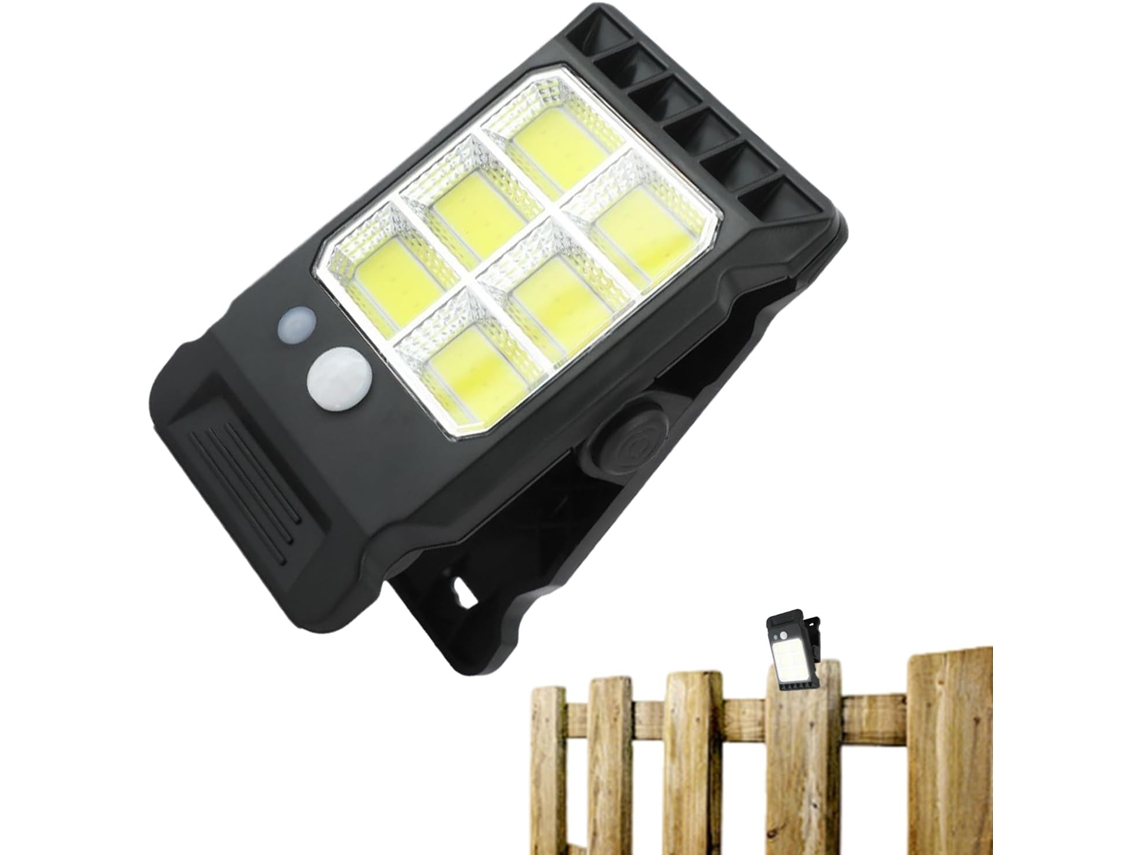 Lumières Solaires Pince Pour Extérieur,lumières Extérieures Capteur Inteligente | Lámpara Mu Gokoco Decoración