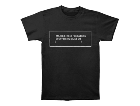 Camiseta ROCKINSTONE Manic Street Preachers Everything Must Go Mono (XXXL)