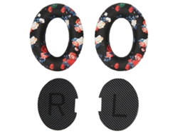 Aplicaciones: Almohadillas De Espuma Viscoelástica De Proteína De Cuero Suave Para Auriculares Qc35 Qc25 Qc15 Qc2 Ae2i Ae2w Negros