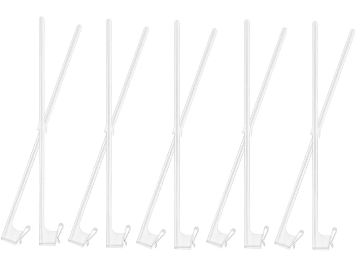 Soportes Compactos Ys Para Banderas De Coche Con Ventosas. Fabricados En Pp Ligero. 12 Unidades Para Decoración De