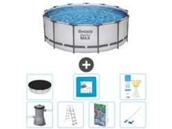 Bestway Piscina Bestway Steel Pro Max Redonda - 427x84 Cm - 8-peças S531