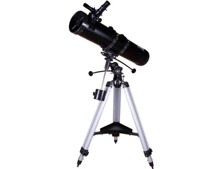 Telescopio Levenhuk Skyline plus 130s – potente reflector newtoniano con montura ecuatorial para observaciones del espacio