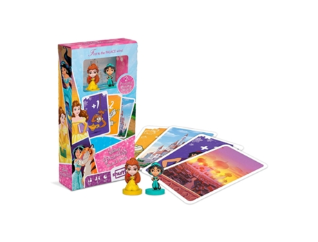 Juego De Cartas FOURNIER Infantil Carrera Hasta El Palacio Con Figuras De Bella Y Jazmín
