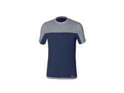 Camiseta Stretch Bicolor Azul-Gris