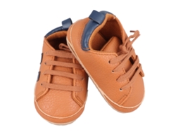 Zapatos Para Bebés Para Caminar Con Suela De Cuero Sintético Suave, Informales, Bonitos, Modernos, Con Cordones.