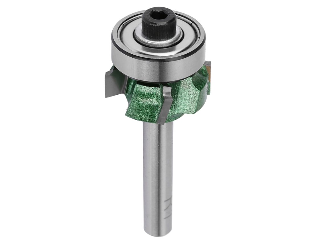Broca De Router Para Rebate Con 4 Dentes Cutter De Borda Trimmer (r1)