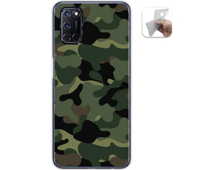 Carcasa Oppo A52 TUMUNDOSMARTPHONE Camuflaje