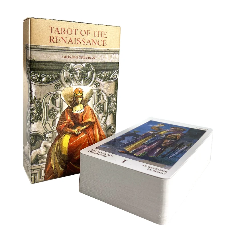 Baralho De Tarô Renascentista Para Adivinhação (versão Em Inglês) - Jogo De Cartas Oráculo