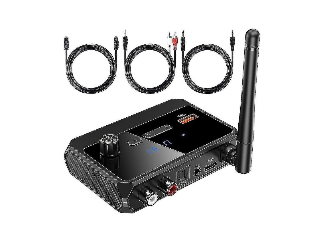 Adaptador Bluetooth para receptor estéreo Receptor Bluetooth 5.3, adaptador de audio inalámbrico para sistema doméstico Rosewell