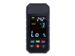 Humedímetro De Madera De Punta Lcd 2 En 1 Sensor Temperatur Y Humedad
