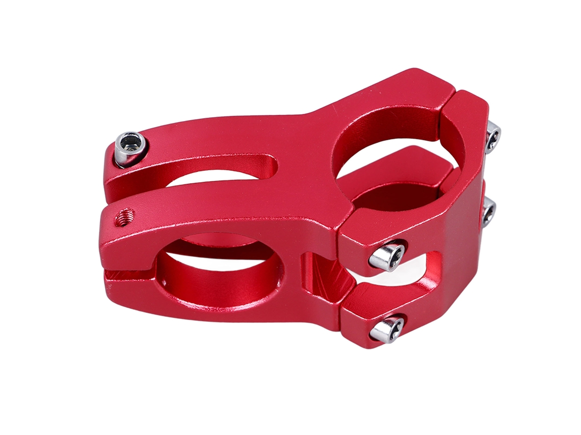 Tija Bicicleta Corta 31.8mm Aluminio Montaña Carretera Rojo