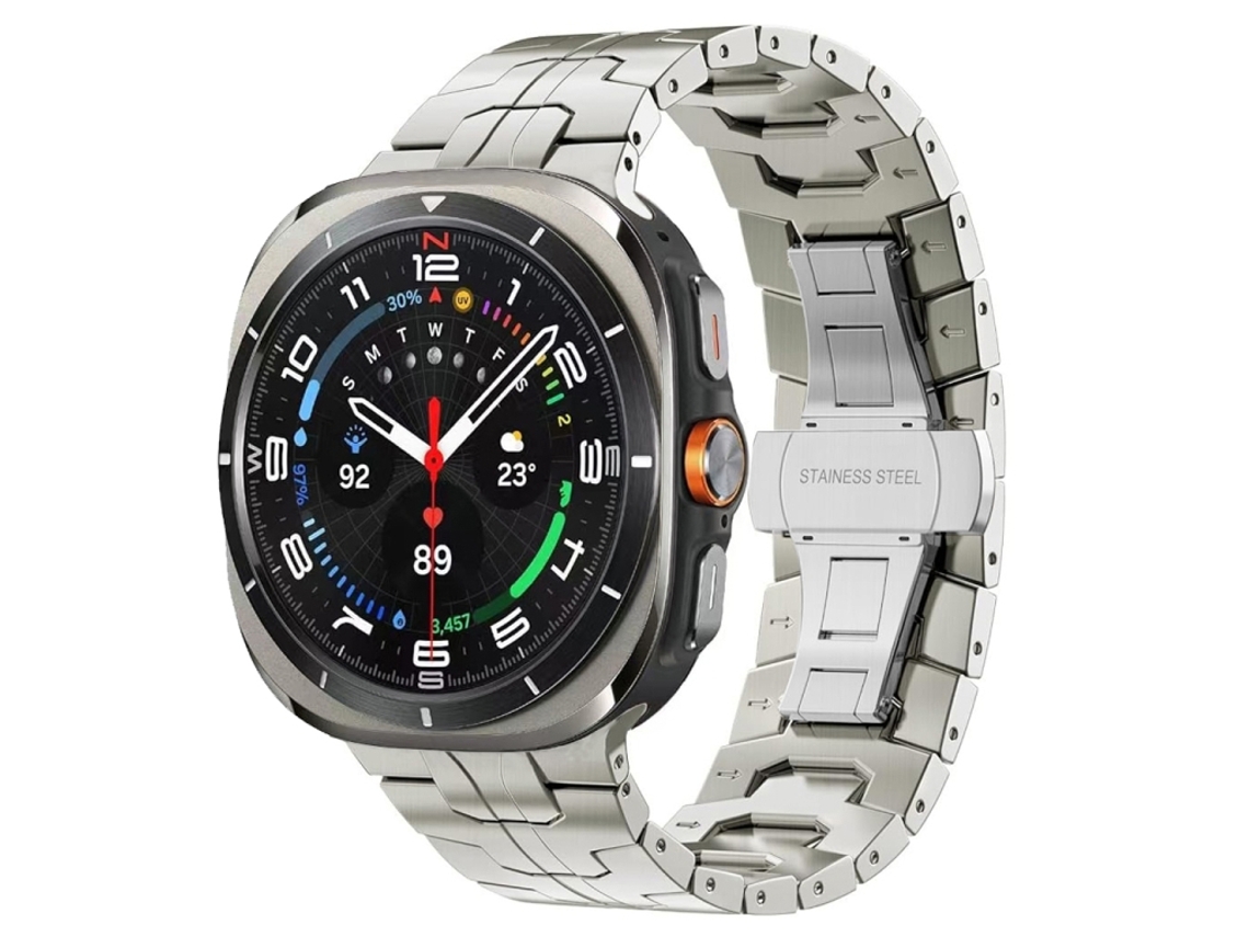 Correa para Samsung Galaxy Watch Ultra - Aleación de titanio con cierre de mariposa (47 mm)