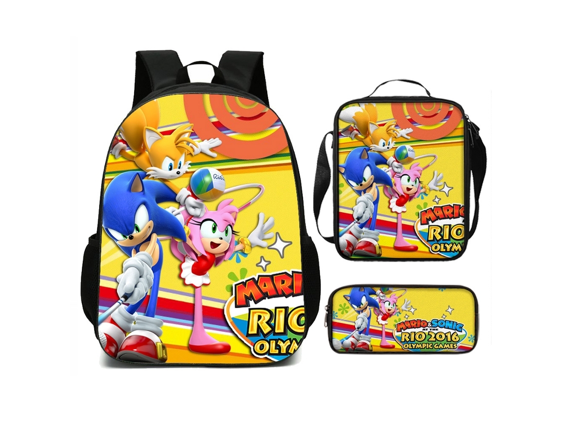 Conjunto de mochila para estudiantes Mario33 (conjunto de tres piezas)*