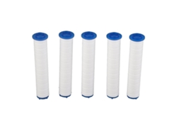 Cabezal de ducha con filtro de 3 niveles, desmontable y lavable para baño