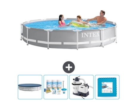 Piscina Tubular INTEX 26710NP-CB60 (6503 L - 366x76cm)