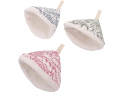 De 3 Fundas Triangulares Aislantes De Algodón Para Mangos De Sartenes De Hierro Fundido, Protectores De Manos