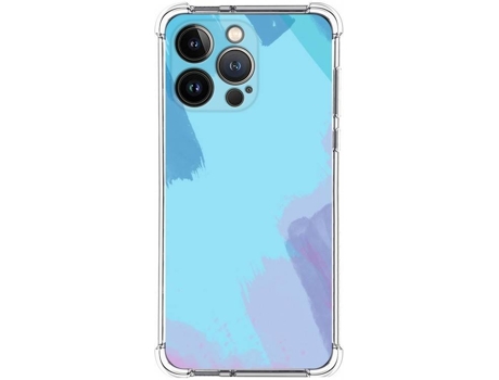 Carcasa iPhone 13 Pro (6.1) TUMUNDOSMARTPHONE Acuarela 10 Dibujos Multicolor