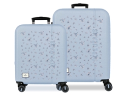 Juego de maletas Olivia de PEPE JEANS, color azul claro (48x68x27cm, 109l)