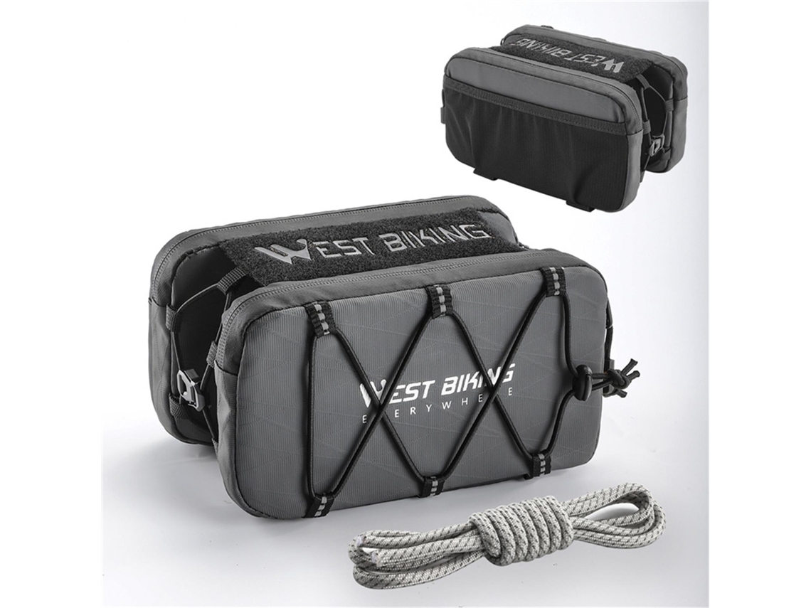 Bolsa Para Cuadro De Bicicleta, Tubo Superior, 1 Litro, Con Hebilla De Liberación Rápida Para Bicicletas De Carretera Y De Montaña.