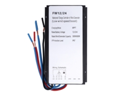 Controlador de carga MPPT para turbinas eólicas de 12V, 24V, 300W y 600W, IP67 Primerox