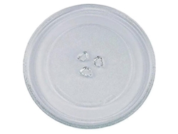 Plato Giratorio Universal De Cristal Para Microondas Con 3 Accesorios, 24,5 Cm