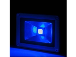 Proyector Led 10w 850lm Ip65 Brico Azul 40.000h