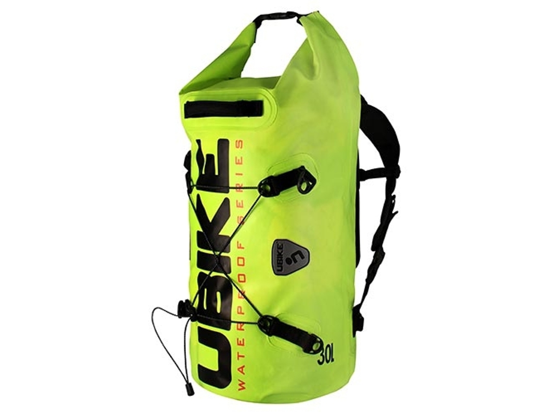 Bolsa modular impermeable Ubike Cylinder 30L Fluo