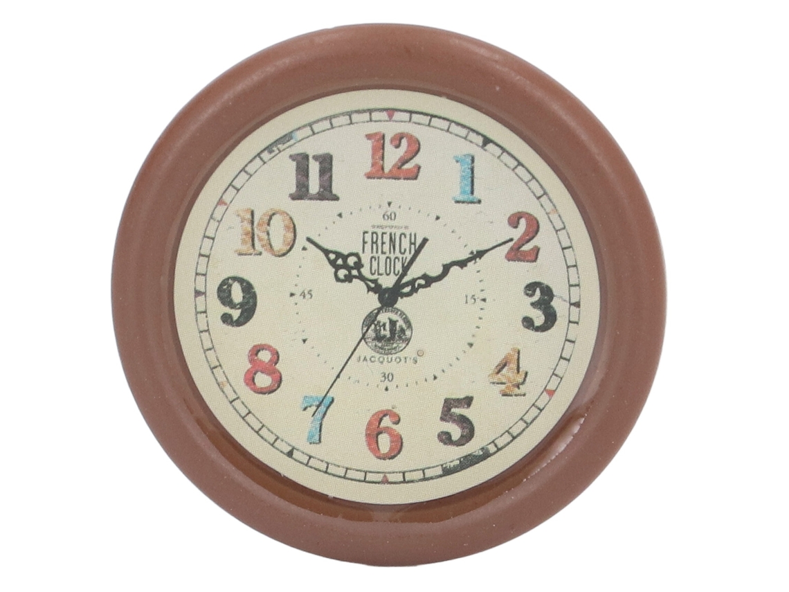 Rebe-Reloj De Pared Retamento Carte Retamento Para Casa De Dolles Atenico De Resino Acceso Por Porta 1:12