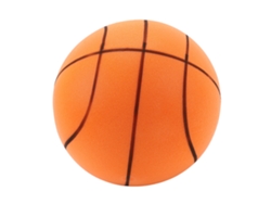 Jinwei-balón De Basquete Silencioso De Pu De Alta Elasticidad Sem Inflar Para Melhorar A Coordenação Mão-olho Em Casa Ou Apartamento
